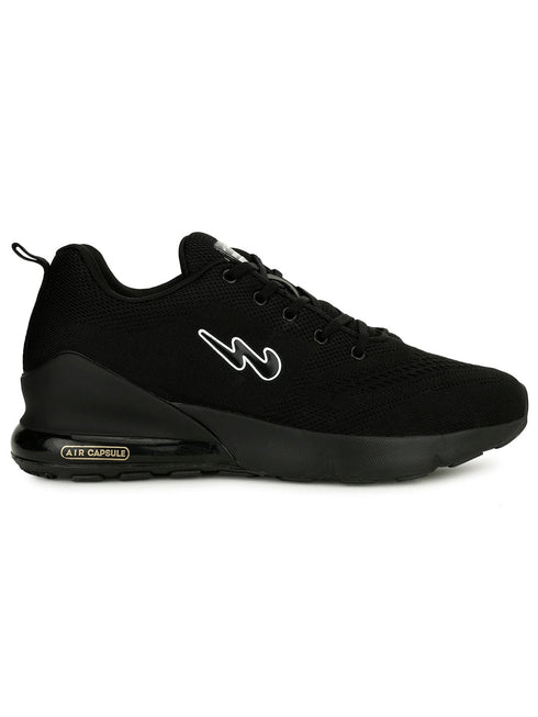 NORTH PLUS Black Men's Running Shoes